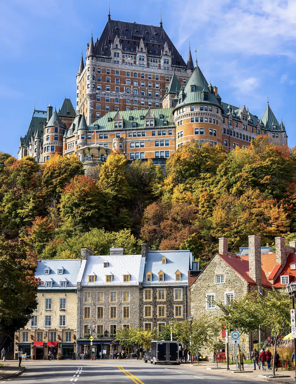 The only province in Canada where the official language in French.